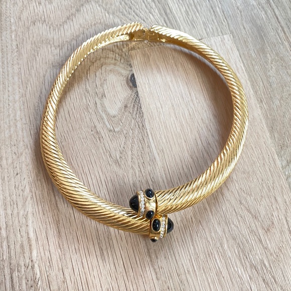 Vintage Jewelry Vintage Gold Click Clack Necklace Chunky Poshmark